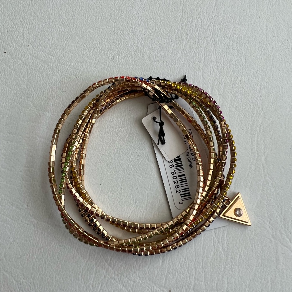 Guess Multicolor Beaded Bracelet